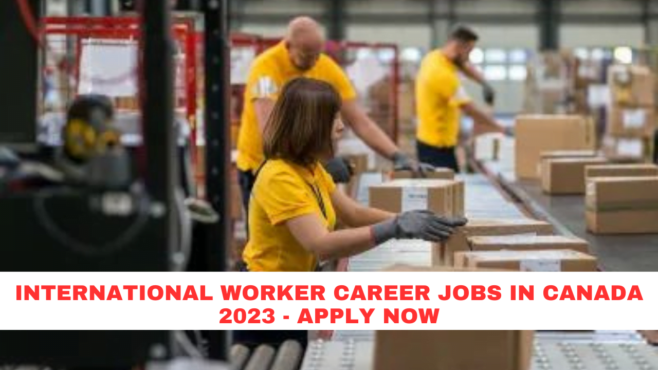 International worker career Jobs in Canada 2023 - Apply Now